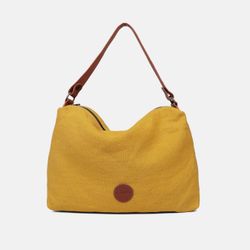 Bolsa de ombro de linho Louise da CUIROTS