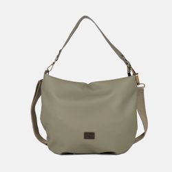 Bolsa de ombro média em silicone biológico CUIROTS