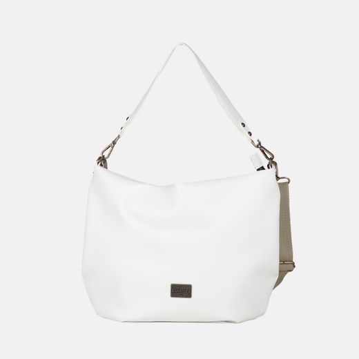 Bolsa de ombro média em silicone biológico CUIROTS