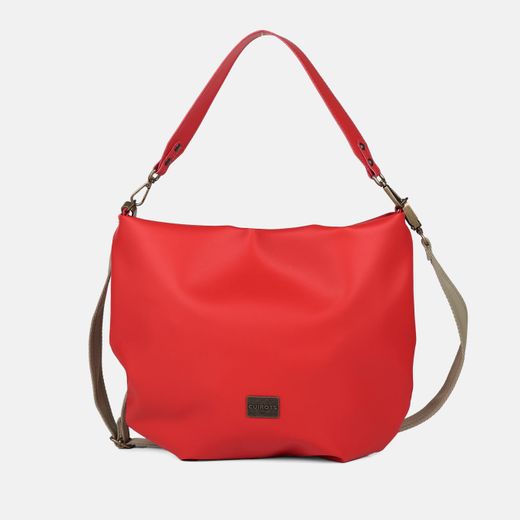 Bolsa de ombro média em silicone biológico CUIROTS