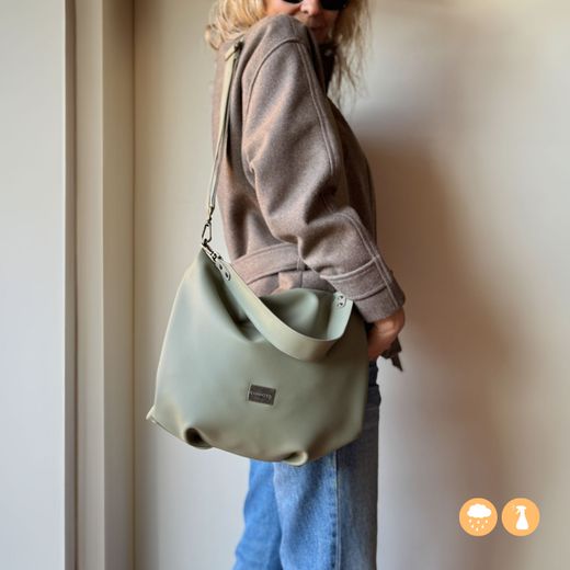 Bolso de hombro mediano CUIROTS Bio de silicona