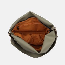 Bolsa de ombro média em silicone biológico CUIROTS