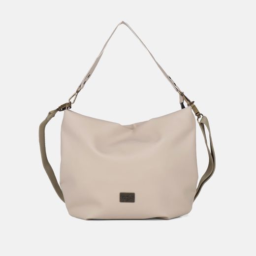 Bolsa de ombro média em silicone biológico CUIROTS