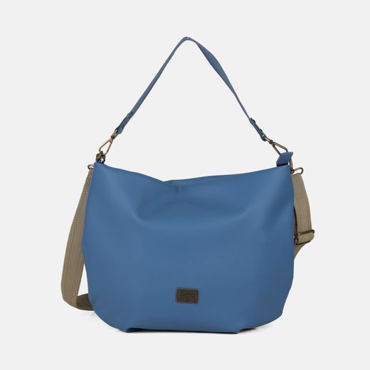 Bolsa de ombro média em silicone biológico CUIROTS