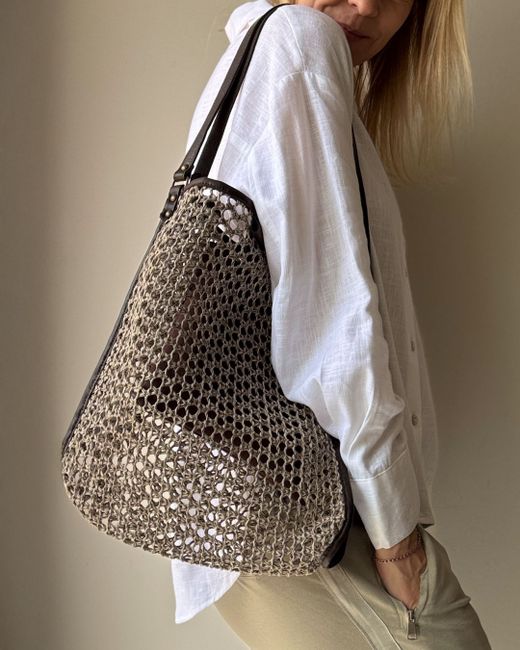 Bolso de hombro shopper CUIROTS Formentera