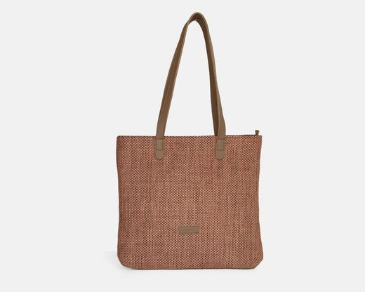 Bolso de hombro shopper CUIROTS Ibiza