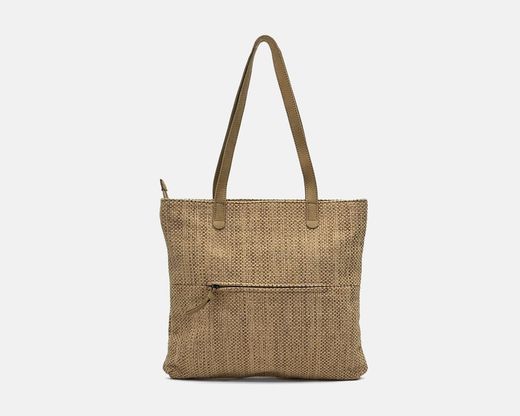 Bolso de hombro shopper CUIROTS Ibiza