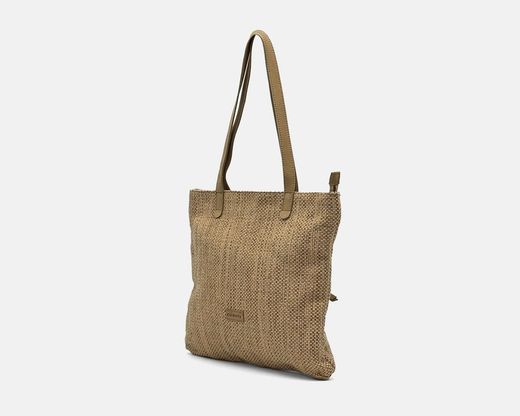 Bolso de hombro shopper CUIROTS Ibiza