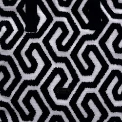 CUIROTS Bolsa de ombro geométrica preta de verão