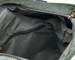 Bolso de hombro Shopper CUIROTS Winter de Pana