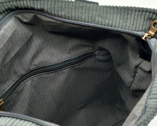 Bolso de hombro Shopper CUIROTS Winter de Pana