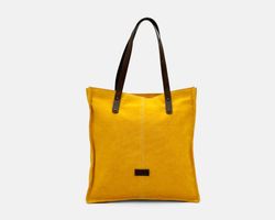 Bolsa de ombro tipo shopper CUIROTS Canvas