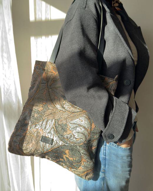 Bolso de hombro tipo shopper CUIROTS Dafne