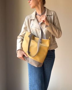 Sac bandoulière Desert Shopper de CUIROTS