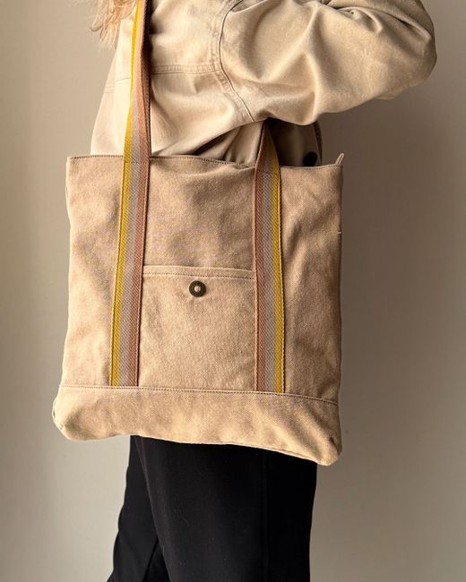 Bolso de hombro tipo shopper CUIROTS Nuck