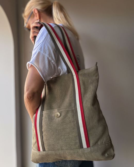 Bolso de hombro tipo shopper CUIROTS Nuck