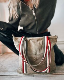 Bolso de hombro tipo shopper CUIROTS Nuck