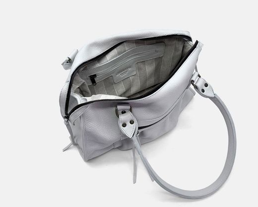 Sac cabas en cuir à bandoulière Carla de CUIROTS