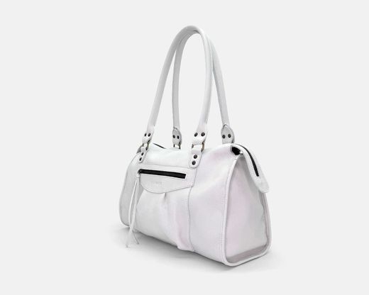 Sac cabas en cuir à bandoulière Carla de CUIROTS