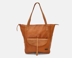 Bolso de hombro tipo Tote CUIROTS Original de piel