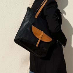 Bolso de hombro tipo Tote CUIROTS Original de piel