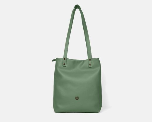Bolso de hombro shopper CUIROTS seta de piel
