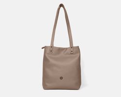 Bolso de hombro shopper CUIROTS seta de piel