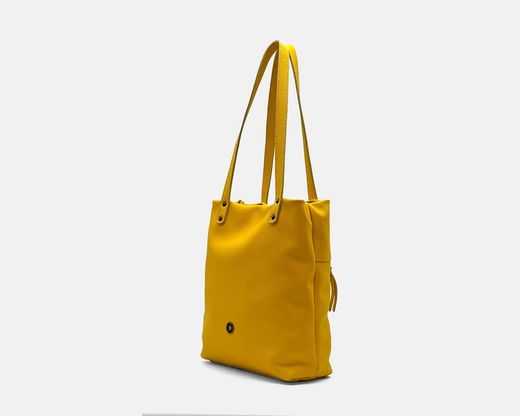 Bolso de hombro shopper CUIROTS seta de piel