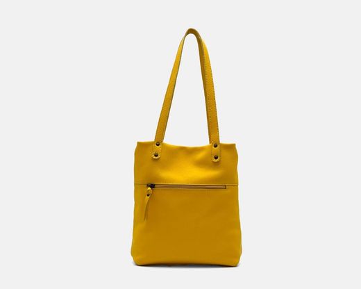 Bolso de hombro shopper CUIROTS seta de piel