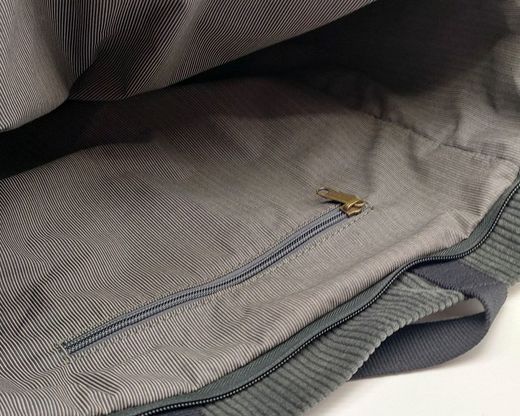 Bolsa de ombro de veludo cotelê de inverno CUIROTS