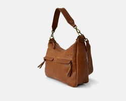 Bolsa de ombro e tiracolo média de couro CUIROTS Austrália