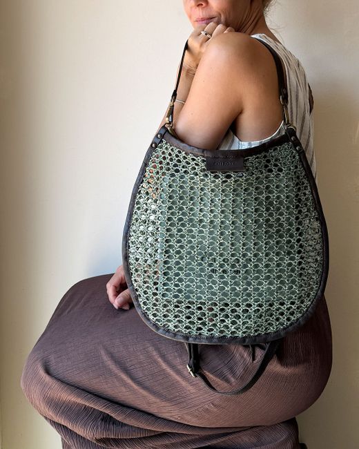Bolso de hombro y bandolera grande CUIROTS Formentera