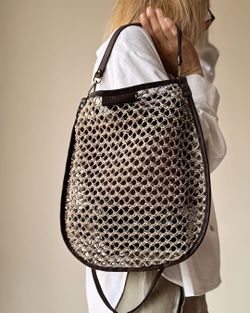 Bolsa grande de ombro e tiracolo CUIROTS Formentera