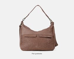 Bolsa de ombro e tiracolo média de couro CUIROTS Austrália