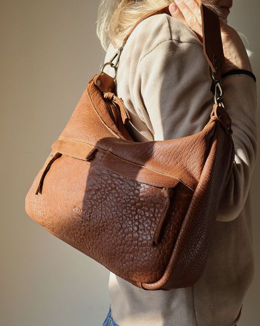 Bolso de hombro y bandolera mediano CUIROTS Australia de piel