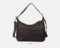 Bolsa de ombro e tiracolo média de couro CUIROTS Austrália