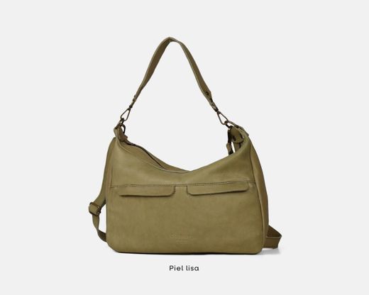 Bolsa de ombro e tiracolo média de couro CUIROTS Austrália