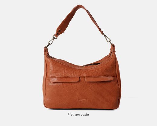 Bolsa de ombro e tiracolo média de couro CUIROTS Austrália