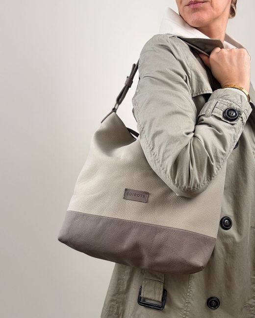 Bolso de hombro y bandolera mediano CUIROTS Desert