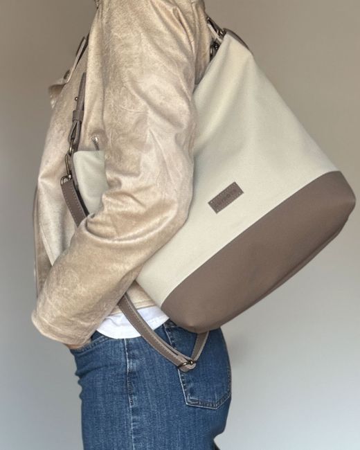 Bolso de hombro y bandolera mediano CUIROTS Desert
