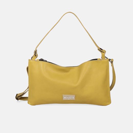 Bolso de hombro y bandolera MiniOTS Angie de piel