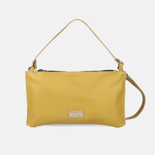 Bolso de hombro y bandolera MiniOTS Angie de piel