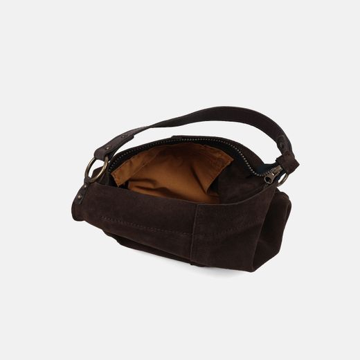 Bolso de hombro y bandolera Zoe de serraje