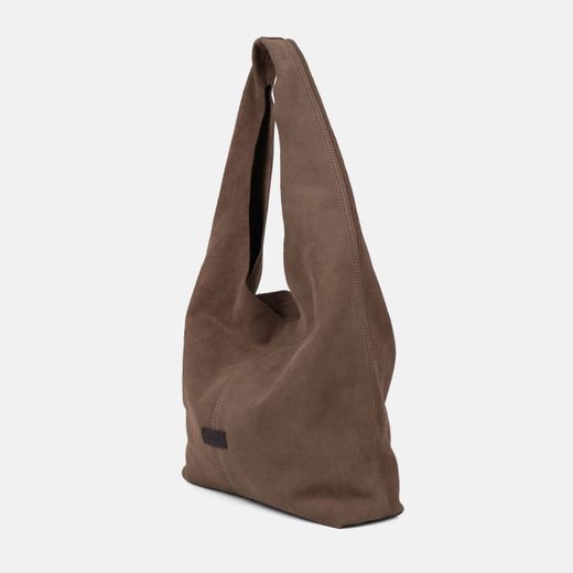 Bolso de hombro Zoe de serraje