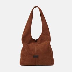 Bolso de hombro Zoe de serraje