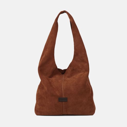 Bolso de hombro Zoe de serraje