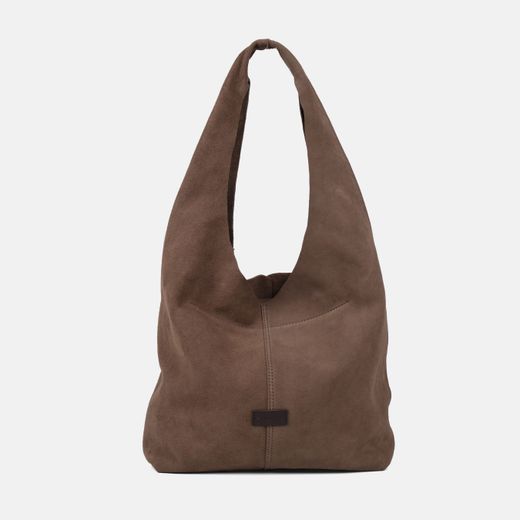 Bolso de hombro Zoe de serraje