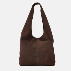 Bolso de hombro Zoe de serraje