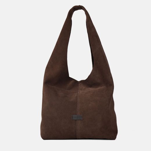 Bolso de hombro Zoe de serraje