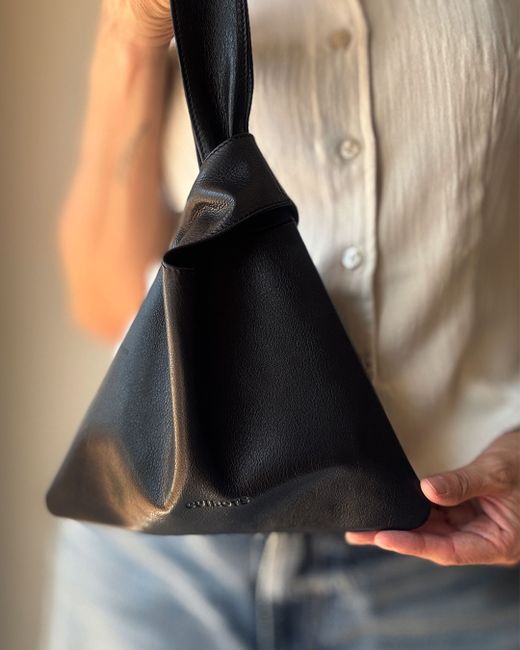 Bolso de mano CUIROTS Anna negro